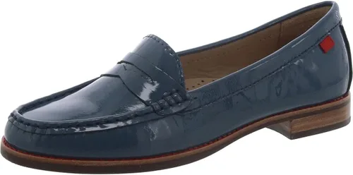 Vista 29 de Mocasines Penny de piel auténtica cómodos sin cordones para mujer