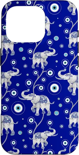 Vista 20 de Funda con dije de elefante de mala suerte para iPhone 17