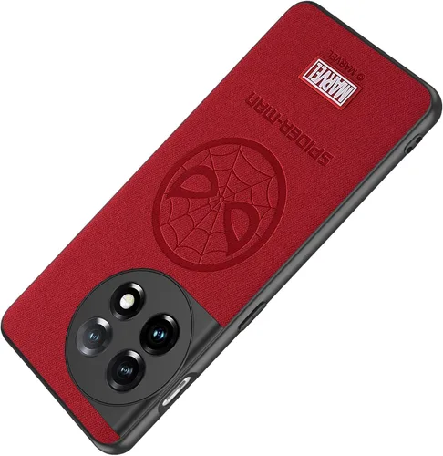 Vista 2 de IRON SPIDER Funda para OnePlus 11 5G, con personaje de superhéroe, compatible con OnePlus 11 (rojo) para hombre y mujer