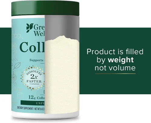 Vista 8 de Great Lakes Wellness Péptidos de colágeno marino sostenibles en polvo para piel, cabello, uñas, articulaciones y digestión – Sin sabor – Hidrolizado