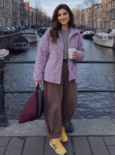 Vista 4 de Dokotoo Chaqueta de forro polar de invierno para mujer, abrigo casual con Pétalo de orquídea
