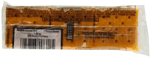 Vista 4 de Austin Galletas de queso con mantequilla de maní, 1.38oz (27 unidades)