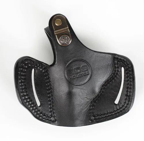 Vista 2 de Funda EDS para Ruger LCR 9MM, 38 SPL, 22LR, 357MAG Revolver Premium Leather 2 pulgadas OWB