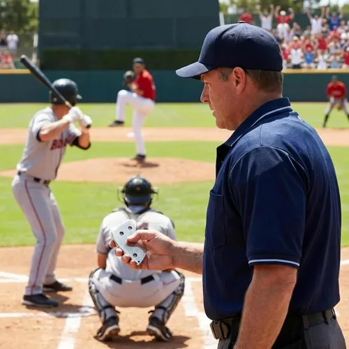 Vista 7 de Watayo Clicker de árbitro de béisbol de rueda, engranaje indicador de árbitro, práctico clicker de contador de béisbol para salidas de grabación