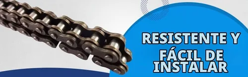 Vista 7 de Cadena para Razor MX500 y MX650 – Resistente – Cadena de transmisión de 132 eslabones – Cadena de rodillos #25 132L – Cadena de transmisión