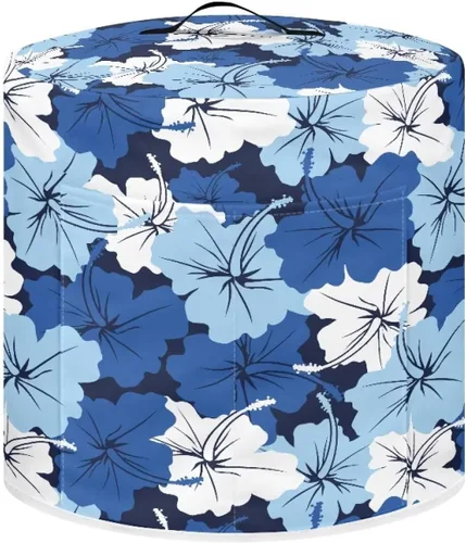 Vista 25 de Suobstales Cubierta antipolvo con estampado de girasol para olla instantánea de 6 cuartos de galón, diseño de nota musical, cubierta de olla a Nota