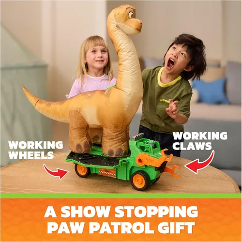 Vista 6 de PAW Patrol: The Dino Movie Megasaurus Dino Vehicle with Inflatable Toy