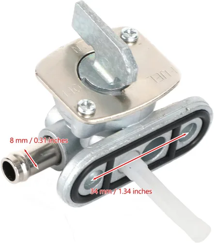 Vista 7 de Válvula de válvula de depósito de gasolina para Yamaha FZ400 1997, TDM850 1999-2001, BT1100 Bulldog 2002-2006, YZ80 1994-1996, YZ490 Motocross