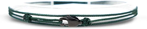Vista 36 de Made by Nami Surfer Anklet with Snap Hook Clasp Waterproof & Adjustable Thin String Ankle Bracelets for Women and Men Handmade Jewelry for Beach and