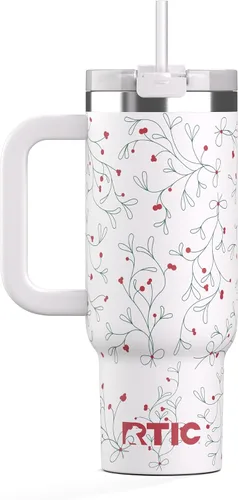 Vista 26 de RTIC Vaso Tumbler de Viaje por Carretera de 30 oz con Doble Pared Revestido de Cerámica Aislado Taza Portátil de Café de Viaje de Acero Inoxidable