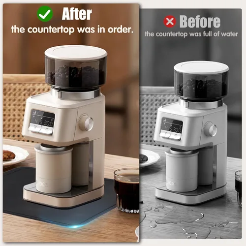 Vista 7 de Bandeja deslizante extra ancha para electrodomésticos de cocina (16.14 x 11.81 x 0.79 pulgadas/16.1 x 11.8 x 0.8 in) – Bandeja organizadora
