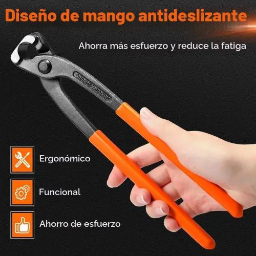 Vista 4 de SPEEDWOX - Pinza para manguera de oreja de 10 pulgadas, mordaza estándar Cinch Clamp Removal Tool, Ear Clamp Pincers, Crimping Tool Crimper Tool