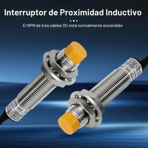 Vista 7 de ATO Interruptor inductivo del sensor de proximidad M12, 4pcs detector sin escudo 0.157 in NPN sensor de enfoque normalmente abierto (NO), conexión