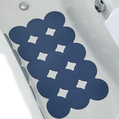 Vista 9 de Webos Tapete Antideslizante Patentado para Bañera Tapetes de Ducha y Baño con Ventosas Fuertes Goma Natural Suave Resistente Agarre Superior