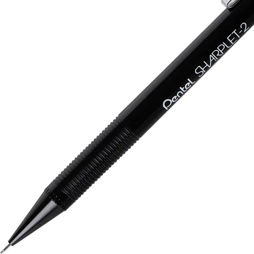 Vista 4 de Pentel Sharplet-2 - Portaminas automáticas (0.020 in), negro, 1 paquete (A125BP-K6)