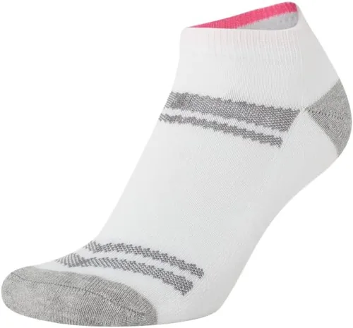 Vista 6 de Nautica Calcetines deportivos acolchados de corte bajo para mujer (paquete de 6)