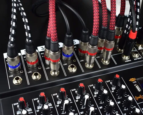 Vista 8 de Cable XLR macho a TRS de 1/4 de pulgada equilibrado, adaptador de cable de micrófono estéreo a XLR de 3.3 pies, trenzado de nailon, blindado