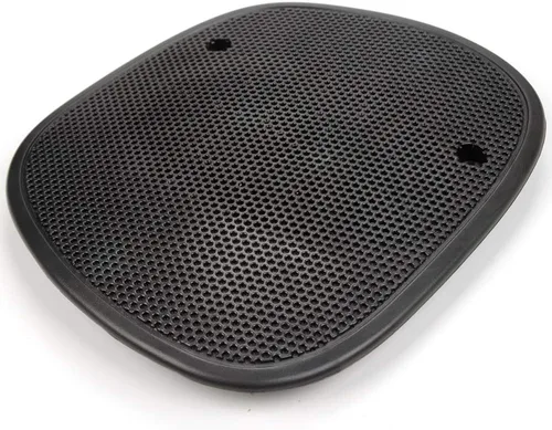 Vista 3 de PIT66 Cubierta de parrilla para altavoz frontal compatible con Chevy Blazer 98-05/98-05 GMC Jimmy rejilla negra
