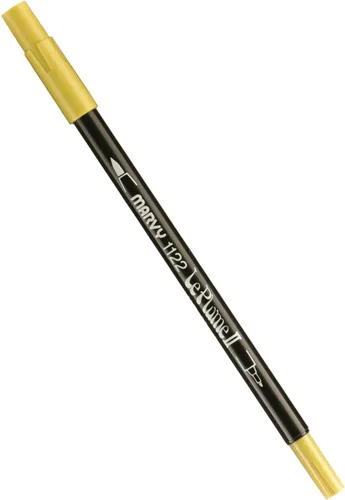 Vista 86 de Uchida 1122-C-3 Marvy Extra Fine Tip Le Plume II Rotulador de doble punta, azul
