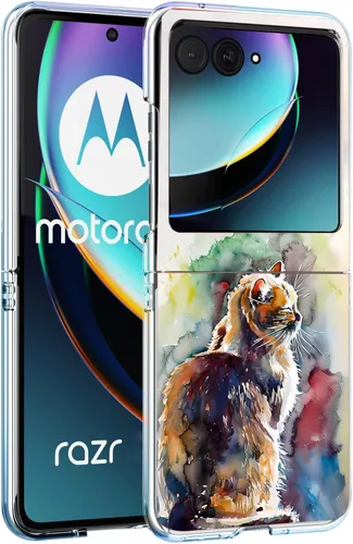 Vista 15 de Razr Plus 2023 - Funda rígida protectora a prueba de golpes para Motorola Razr+ 2023 y Razr Plus 2023