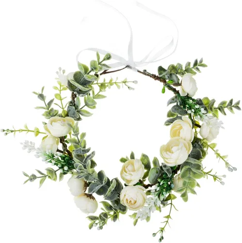 Vista 2 de Vividsun - Corona floral para el pelo diseño floral festivales bodas