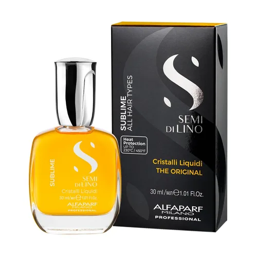 Vista 2 de ALFAPARF MILANO Semi di Lino Cristalli Liquidi Hair Oil - Heat Protectant