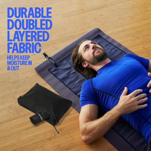 Vista 4 de Acteon Bolsa de gimnasio en seco y húmedo, organizador grande de traje de baño y ropa resistente al agua, para piscina, bolsas de entrenamiento