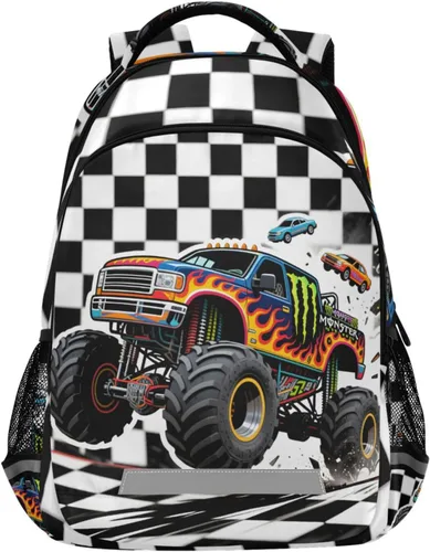 Vista 26 de ALAZA Mochilas de viaje con diseño de mariposa, luna y estrella, color azul turquesa, mochila escolar para hombres, mujeres, adolescentes y niños