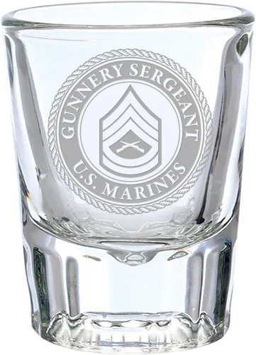 Vista 26 de 7.62 Design U.S. Marine Corps 1st Teniente Deep Grabado 1.5 oz. Vaso de chupito