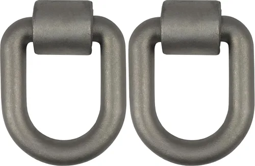 Vista 5 de CURT Fabricación 83780 46760 Lb Cap 1 in X 5 in X 6 in Forjado D-Ring W/Bracket