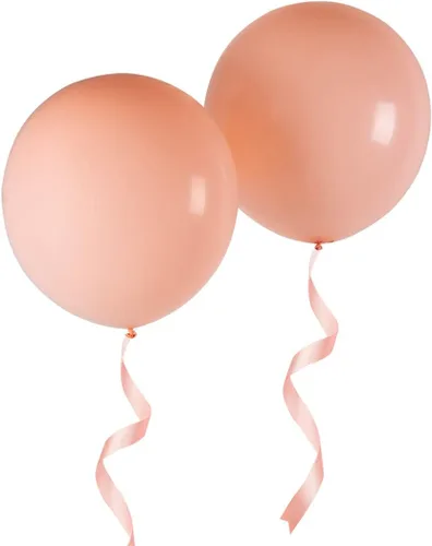 Vista 19 de Globos redondos gigantes de 24 pulgadas, paquete de 10 globos de látex negro para sesiones de fotos, bodas, baby shower, decoraciones de fiesta