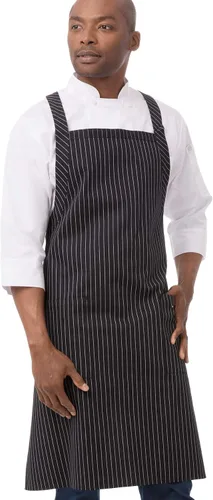 Vista 6 de Chef Works Delantal unisex con espalda cruzada