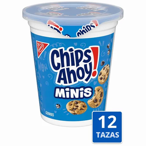 Vista 3 de CHIPS AHOY! Mini galletas originales con chispas de chocolate, 12 Go-Paks