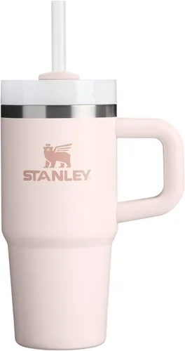 Vista 105 de STANLEY Quencher H2.0 Vaso Térmico con asa y pajilla, 64 onzas, tapa Flowstate de 3 posiciones, gran capacidad para viajes y deportes, vaso de acero