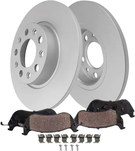 Vista 11 de Detroit Axle – Pinza de freno del lado del pasajero trasero + pastillas de freno de reemplazo para Silverado Sierra 1500 Tahoe Yukon Astro Deville