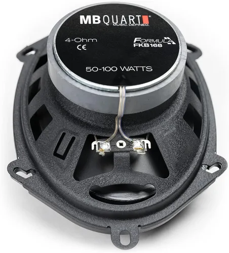 Vista 3 de Maxxsonics FKB168 MB Quart Formula - Altavoces coaxiales de audio para coche de 2 vías de 5 x 7/6 x 8 pulgadas