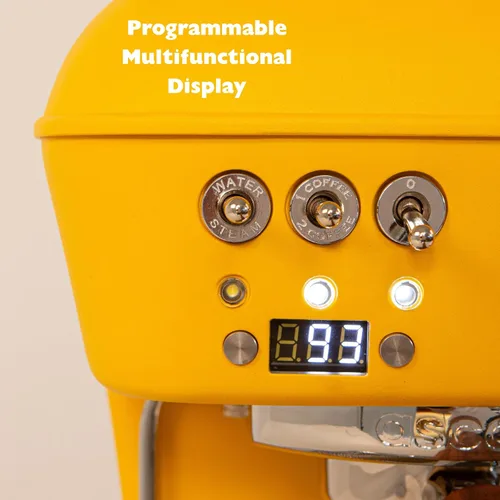 Vista 5 de Ascaso Dream PID, máquina de café espresso programable para el hogar con controles volumétricos, 120 V (antracita)