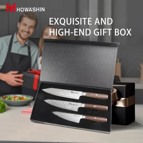 Vista 13 de Cuchillo de chef de 6 pulgadas, cuchillos de cocina, deshuesado de acero inoxidable alemán de alto carbono, cuchillo profesional para carne, aves