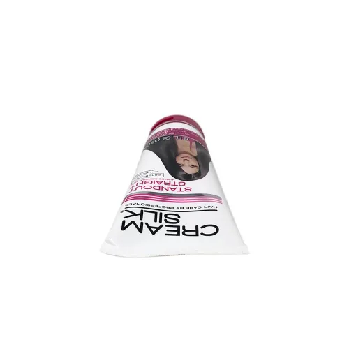 Vista 4 de Crema Acondicionador de Seda Destaca Recto Para Cabello Más Liso Creamsilk 6.1 fl oz