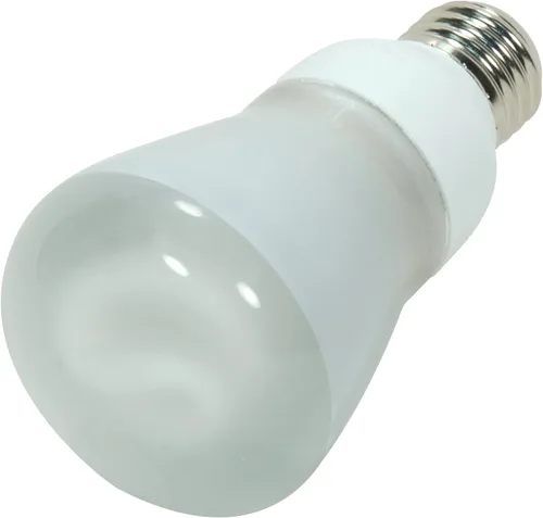 Vista 4 de Satco S7258 Reflector R20 de base media de 5 W, 4100 K, 120 V, equivalente a lámpara incandescente de 30 vatios