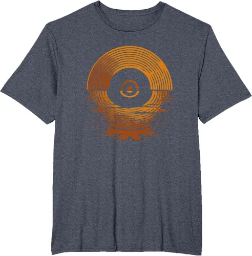 Vista 68 de Vinyl LP Records - Camiseta de vinilo Sunset Negro