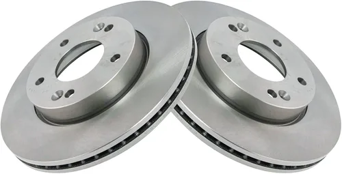 Vista 6 de TRQ Kit de pastillas de freno delantero y rotor, kit químico de freno, pastillas de freno de cerámica compatible con Kia Soul 2010-2011