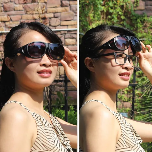 Vista 2 de yodo Gafas de sol con lentes polarizadas para hombres y mujeres
