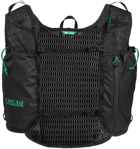 Vista 2 de CamelBak Chaleco de hidratación Trail Run con capacidad de 34 onzas, diseño ligero y transpirable y almacenamiento para trail running