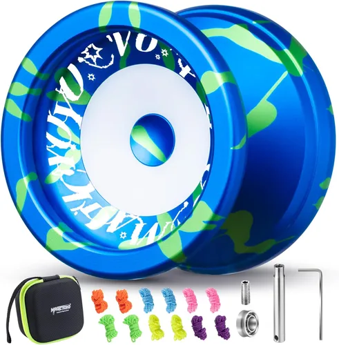 Vista 9 de MAGICYOYO Yoyo Profesional Responsivo para Niños de 8-12, V6 Locus Yo Yo de Doble Función para Adultos, Yo-yo de Truco de Giro con el Dedo