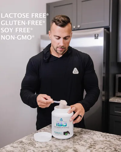Vista 2 de Core Nutritionals Proteína de suero aislado ultrapura (capuchino, 2 libras)
