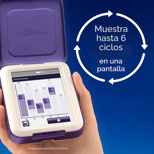 Vista 7 de Clearblue Monitor de Fertilidad, 1 monitor con pantalla táctil, 1 unidad