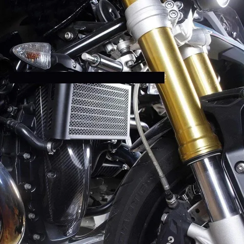 Vista 6 de Motorcycle Radiator Guard Compatible with R Nine T R NINET 9T R9T Scrambler Urban Racer Pure 2014-2022 Grill Grille Oil-Cooler Cover