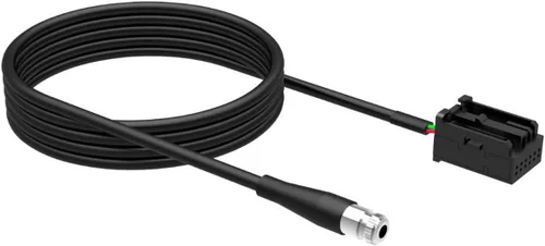 Vista 5 de Cable auxiliar de 0.138 pulgadas compatible con BMW E85 Z4 E39 E53 X3 X5 Mini Cooper, cable de extensión de audio hembra en el automóvil, entrada