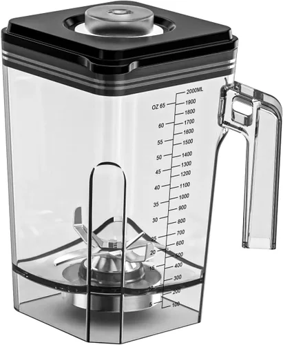 Vista 10 de MOGAN Licuadora comercial con escudo de sonido, licuadora profesional silenciosa de 2200 W para cocina y restaurante, mezclador industrial